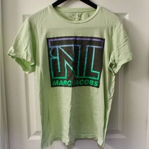 Marc Jacobs INTL Light Green Logo Tee